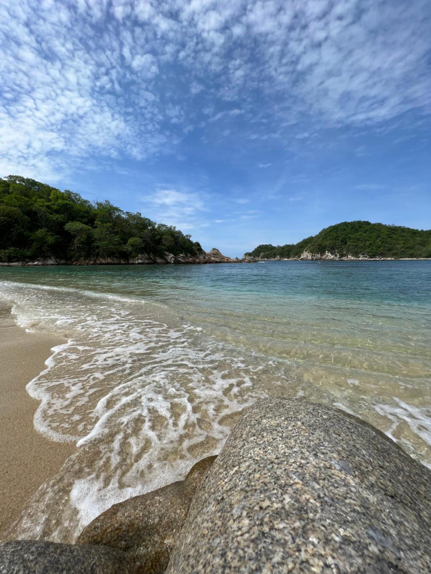 Agua Azul La Villa Santa Cruz Huatulco Extérieur photo