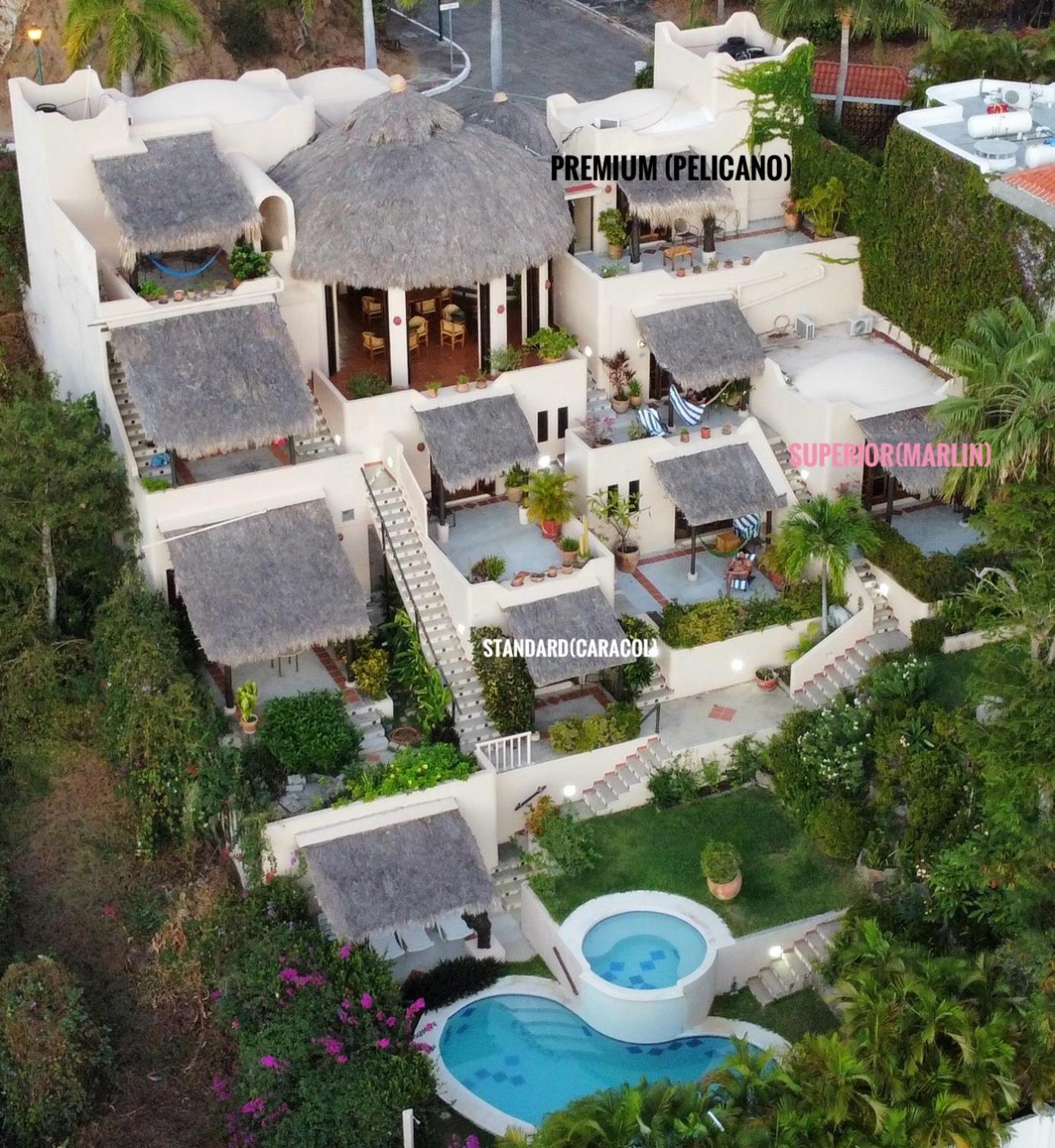 Agua Azul La Villa Santa Cruz Huatulco Extérieur photo